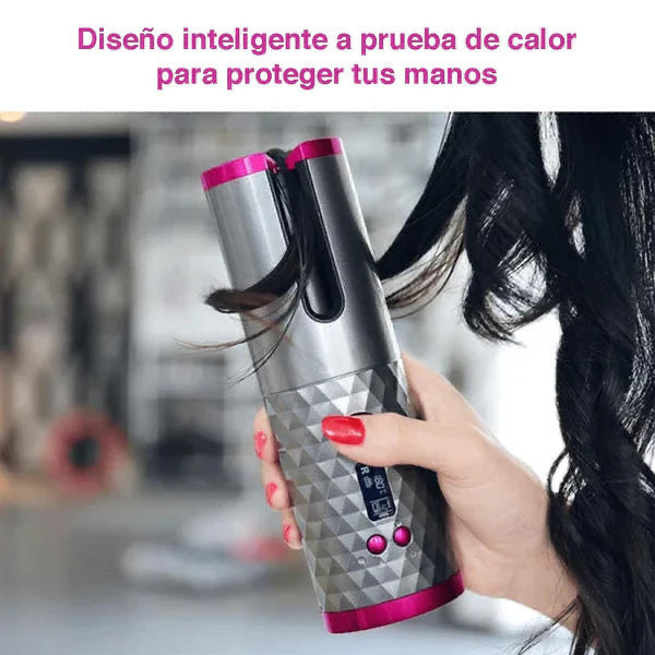 Rizador de pelo automático recargable